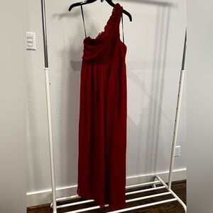 Kay Unger Vibrant Red Dress